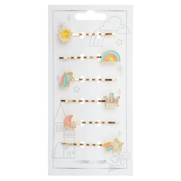 Enamel Hair Clip Sets | Stephen Joseph