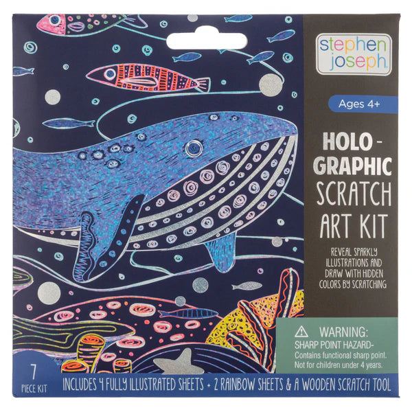 Holographic Scratch Art Kits | Stephen Joseph