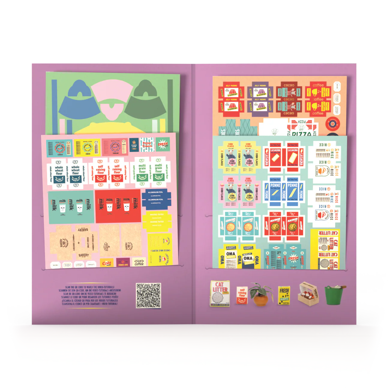 Kitchen Dollhouse Die-Cuts | Sam & Julia