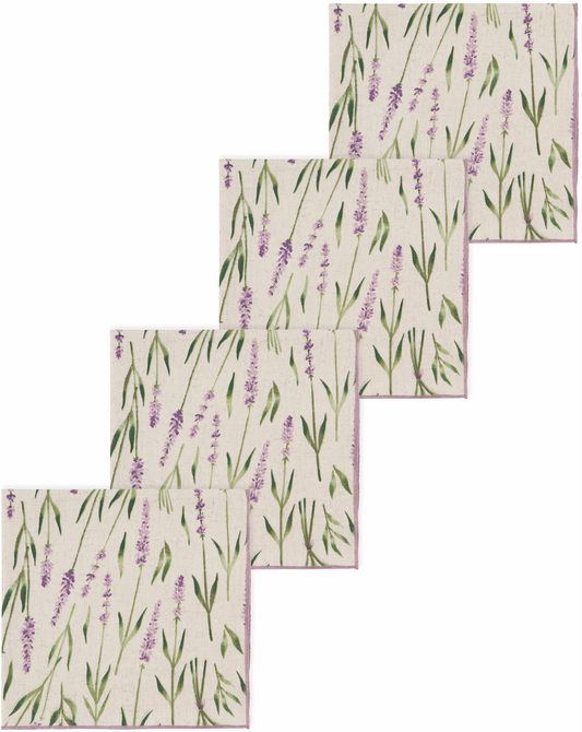 Lavender Cloth Napkins (Set of 4) | Danica