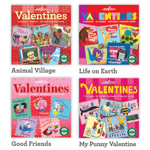 Boxed Valentine Cards (32 Cards) | Eeboo