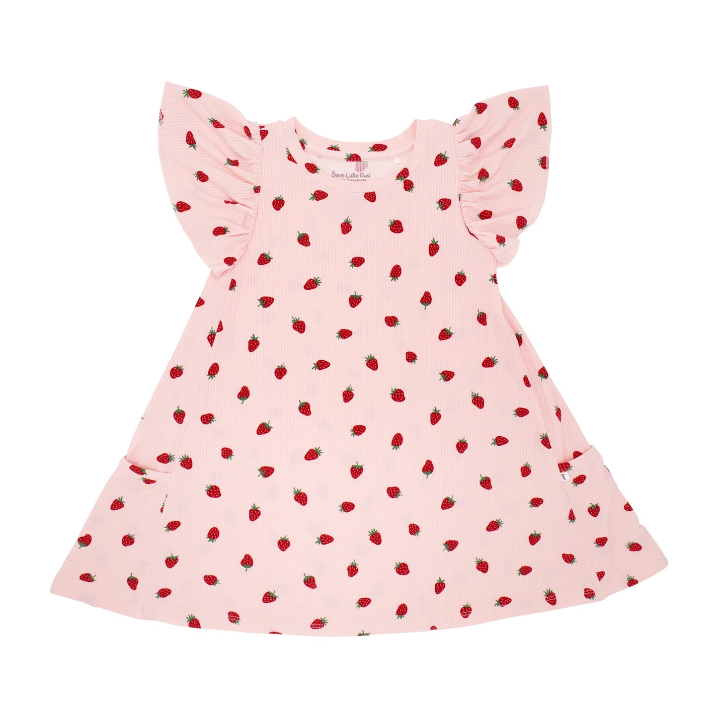 Bamboo Ribbed Pocket Dress | Brave Little Ones