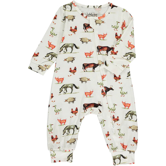 Zipper Romper (Various Prints) | Tickety-Boo Kids