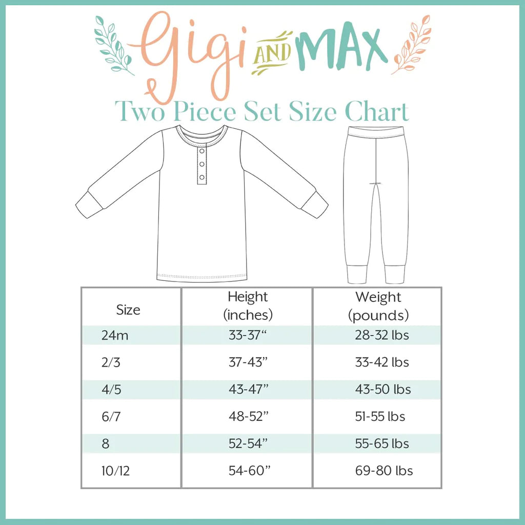 Ruffle Two Piece Set (Various Prints) | Gigi & Max