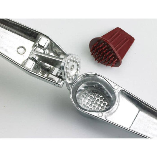 Fantes Cousin Umberto's No-Peel, Self Cleaning Garlic Press | HIC Kitchen