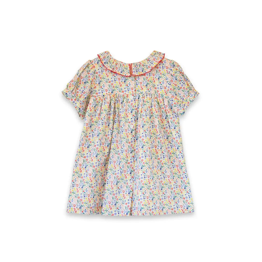 Yellow Petal Confetti Emily Dress | Beet World
