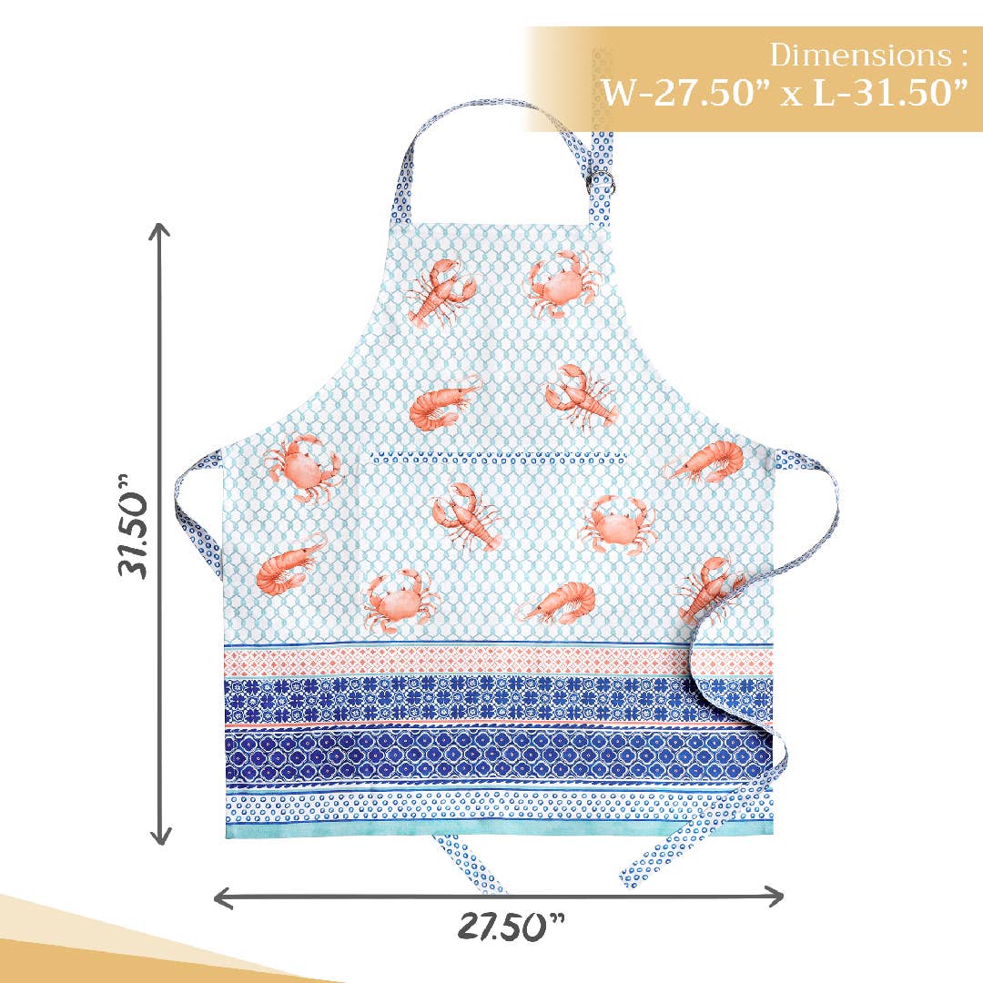 Lobster Love Apron | Maison d'Hermine