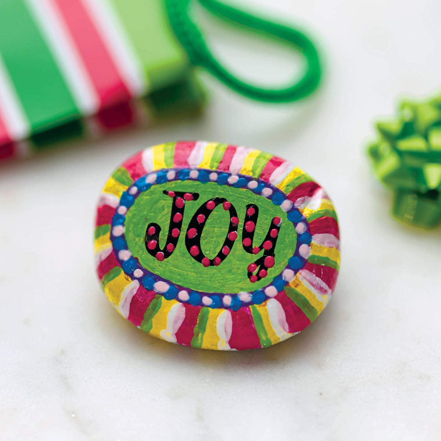 Holiday Hide & Seek Rock Painting Craft Kit | Faber-Castell