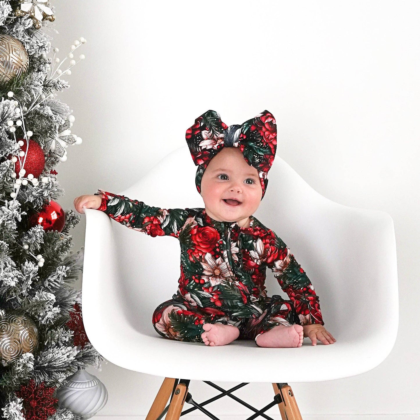 Gloria Ruffle Bamboo Romper | Gigi & Max