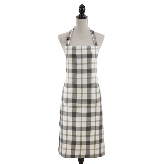 Plaid Apron (Various Colors) | Saro Lifestyle