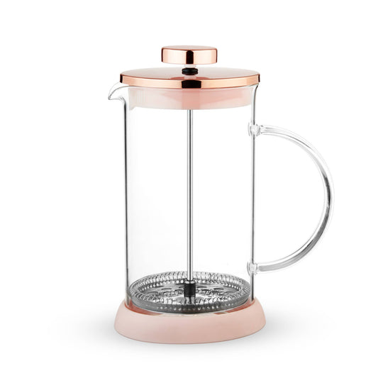 Riley™ Glass Coffee and Tea Press 12oz | Pinky Up