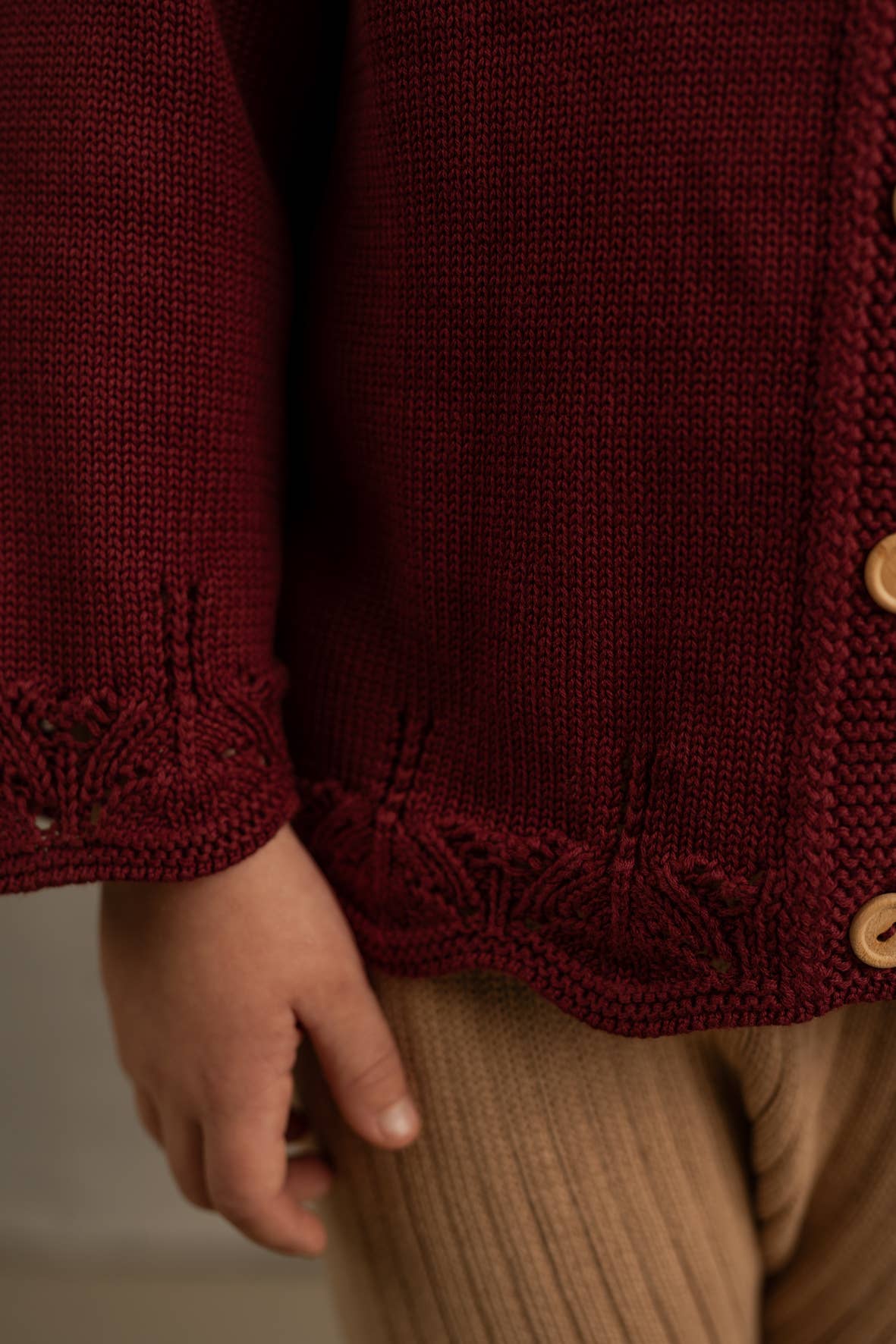 Cabernet Ally Cardigan | Hanevild