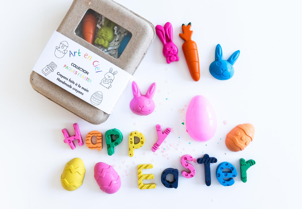 Handmade Crayons - EASTER | Art en Ciel