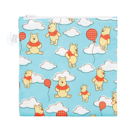 Reusable Snack Bag, Large: Winnie the Pooh Balloons | Bumkins