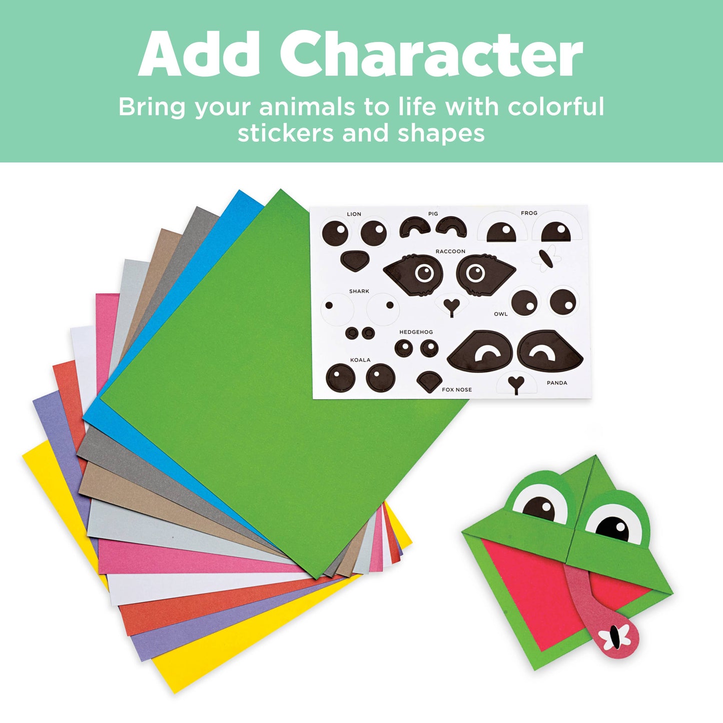 Corner Creature Bookmarks Mini Craft Kit | Faber-Castell