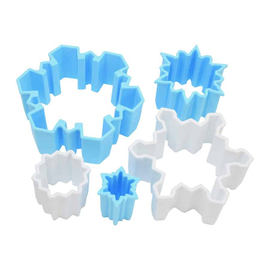 Snowflake Plastic Cutter Set | R&M International