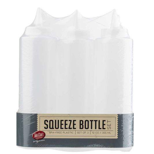Squeeze Bottles - Set of 3 | TableCraft
