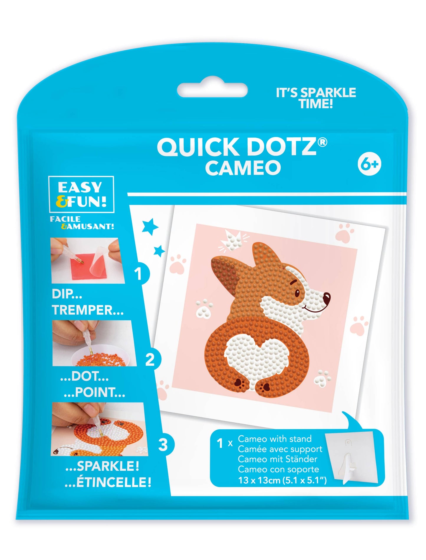 Diamond Dotz Corgi Love | Toysmith