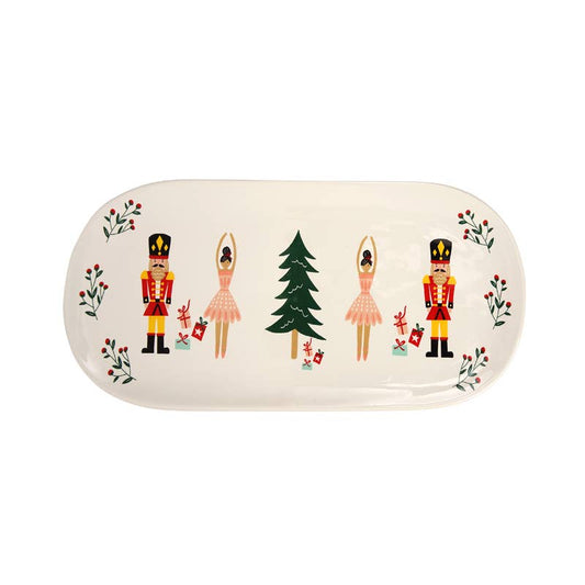 Nutcracker Large Oval Serving Plate | Dexam