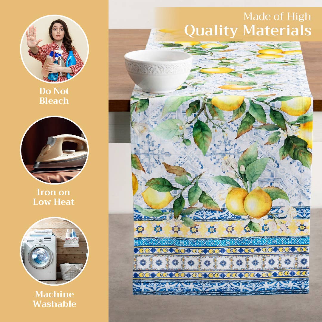 Citrus Table Runner | Maison d'Hermine