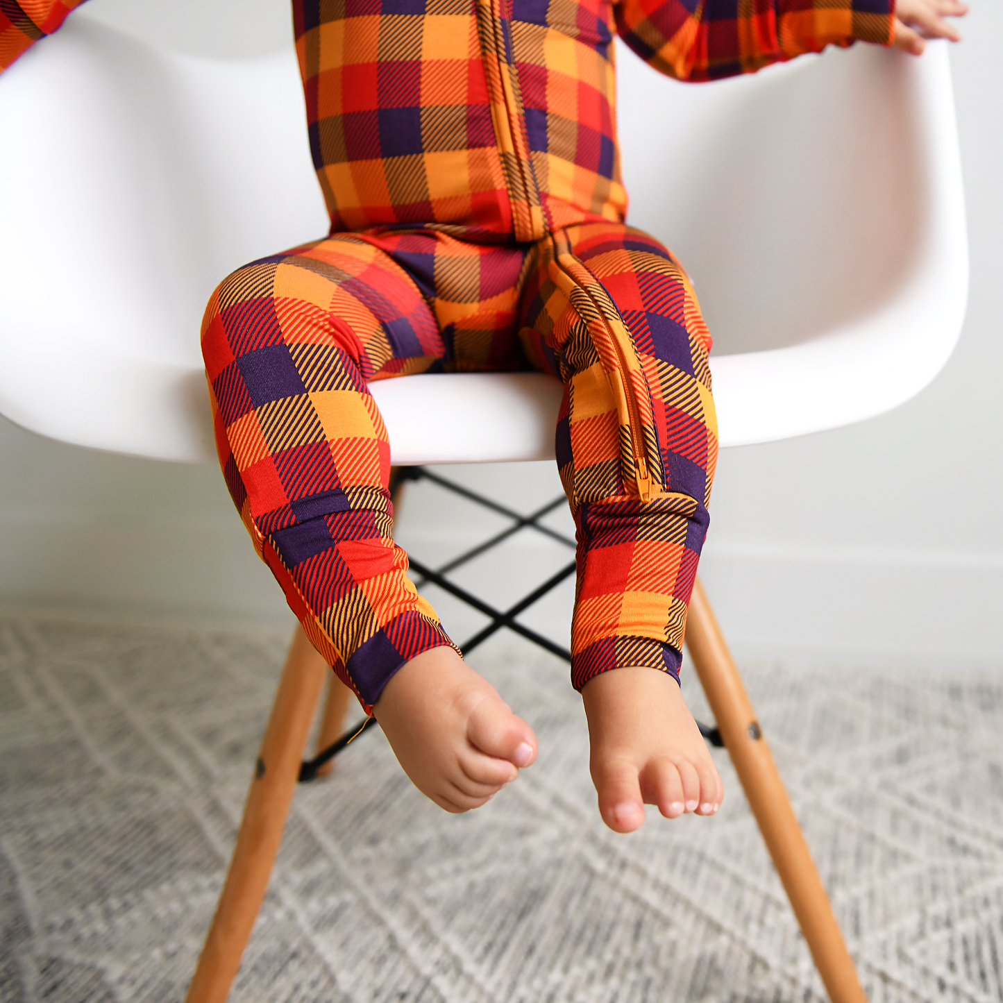 Cedar Zip Bamboo Romper | Gigi & Max