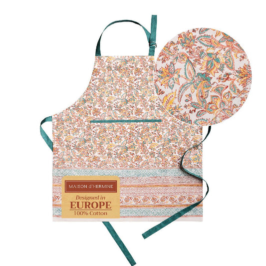 Nila Cotton Apron | Maison d'Hermine