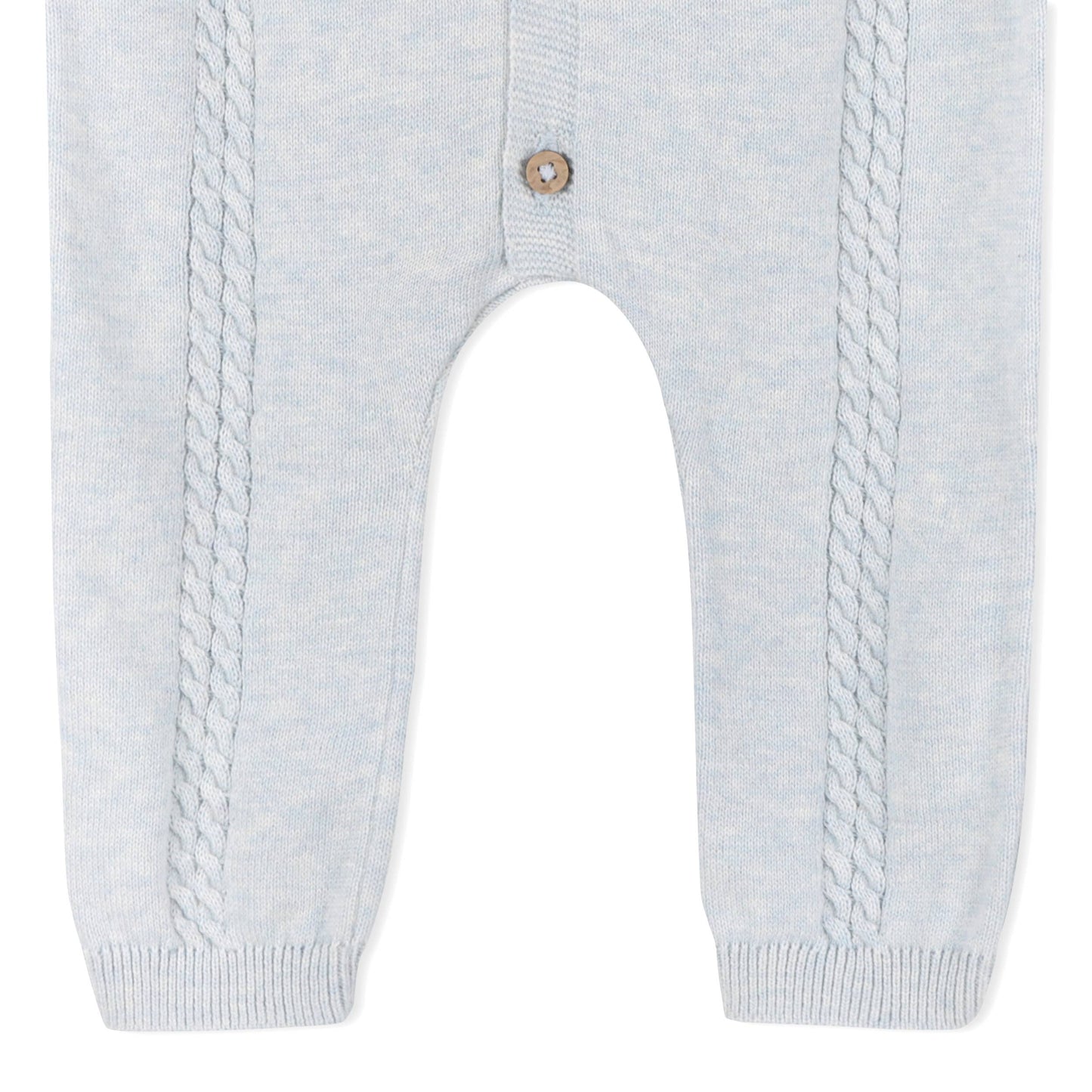 Pointelle Cable Knit Jumpsuit | Viverano Organics