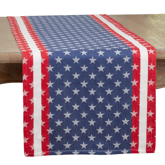 Americana Table Runner | Saro Lifestyle