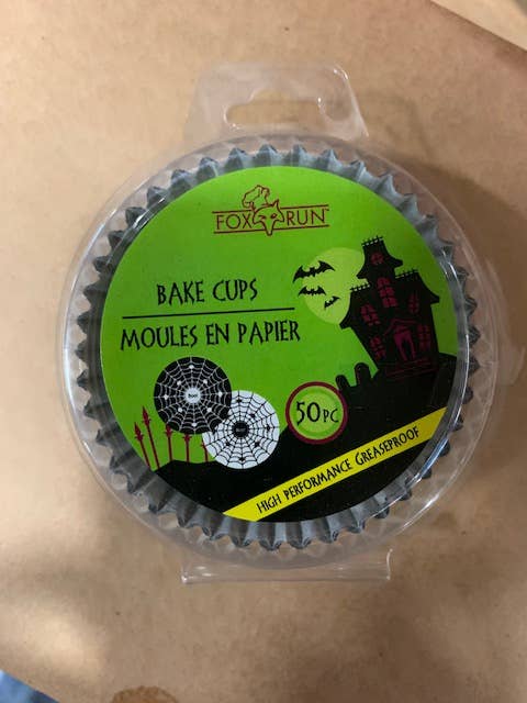 Spiderweb Cupcake Liners | Fox Run Brands