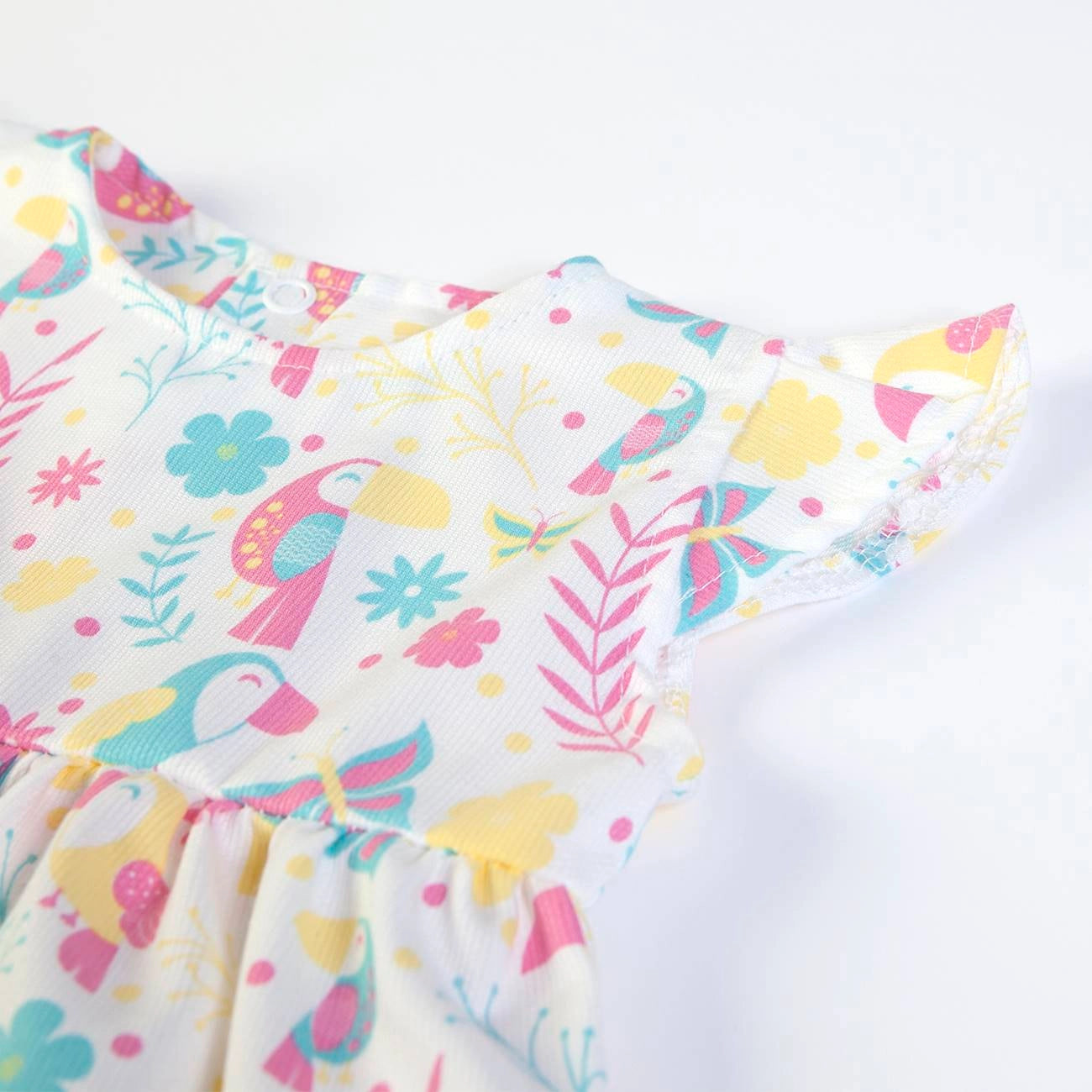 Pink Toucan Dress | FS Baby
