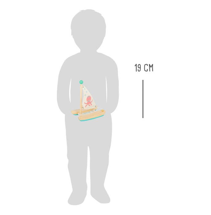 Small Foot Octopus Catamaran Water Toy | Hauck Toys