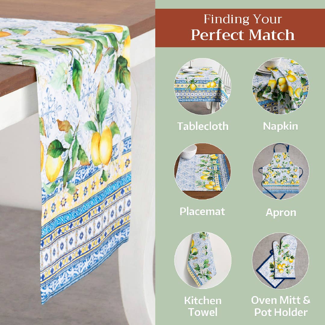 Citrus Table Runner | Maison d'Hermine