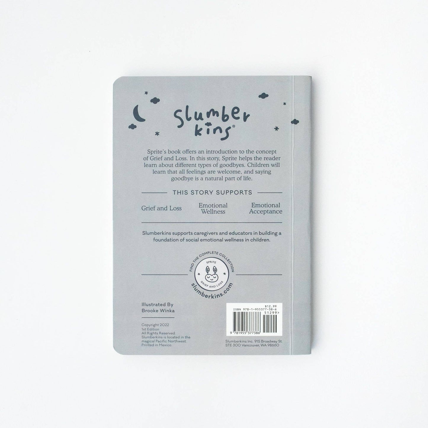 Book - Sprite Help's Say Goodbye: An Intro to Grief and Loss | Slumberkins