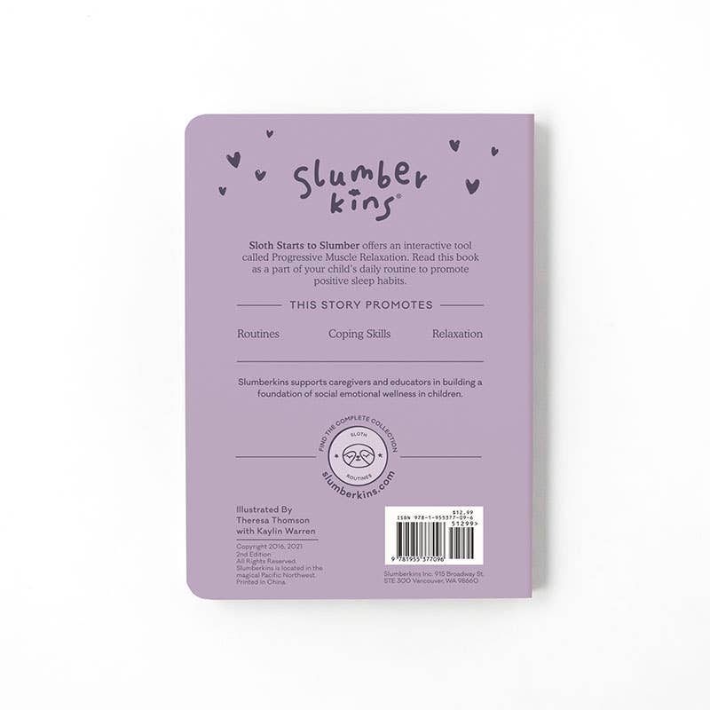 Sloth's Routines Plush Snuggler Set | Slumberkins