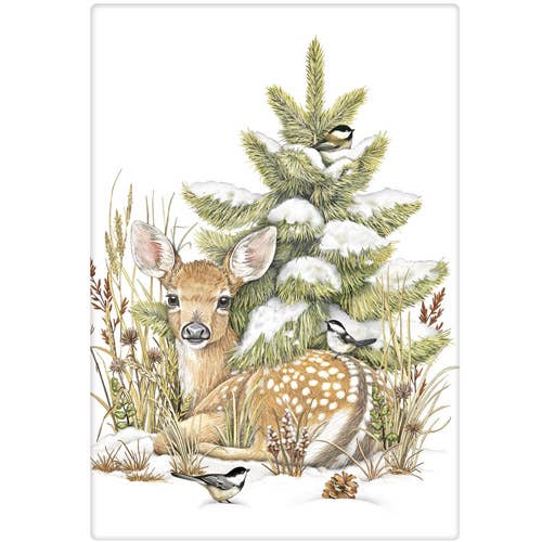 Winter Fawn Towel | Mary Lake-Thompson