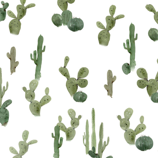 Cactus Print Organic Bodysuit | Babymood Norway