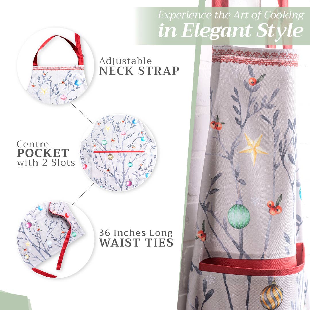 Fairy Christmas Cotton Apron | Maison d'Hermine