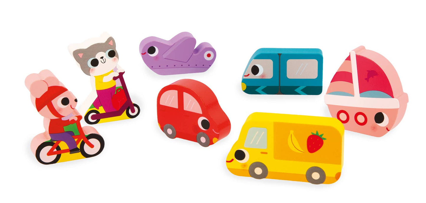 Vehicles Chunky Puzzle | Janod