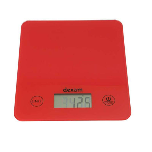 Red Digital Scale | Dexam