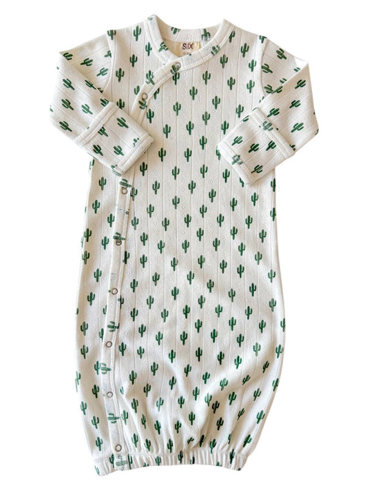 Cactus Organic Pointelle Gown | Siix Collection