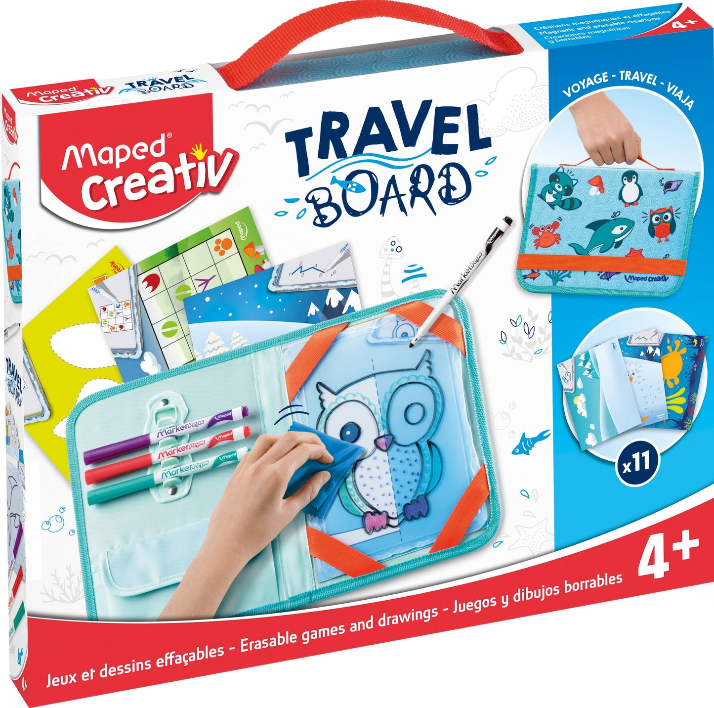 Travel Board Drawing Kit - Maped Creativ | Janod