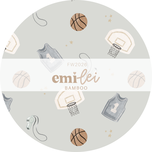 Basketball Two Piece Toddler Set | Emi Lei