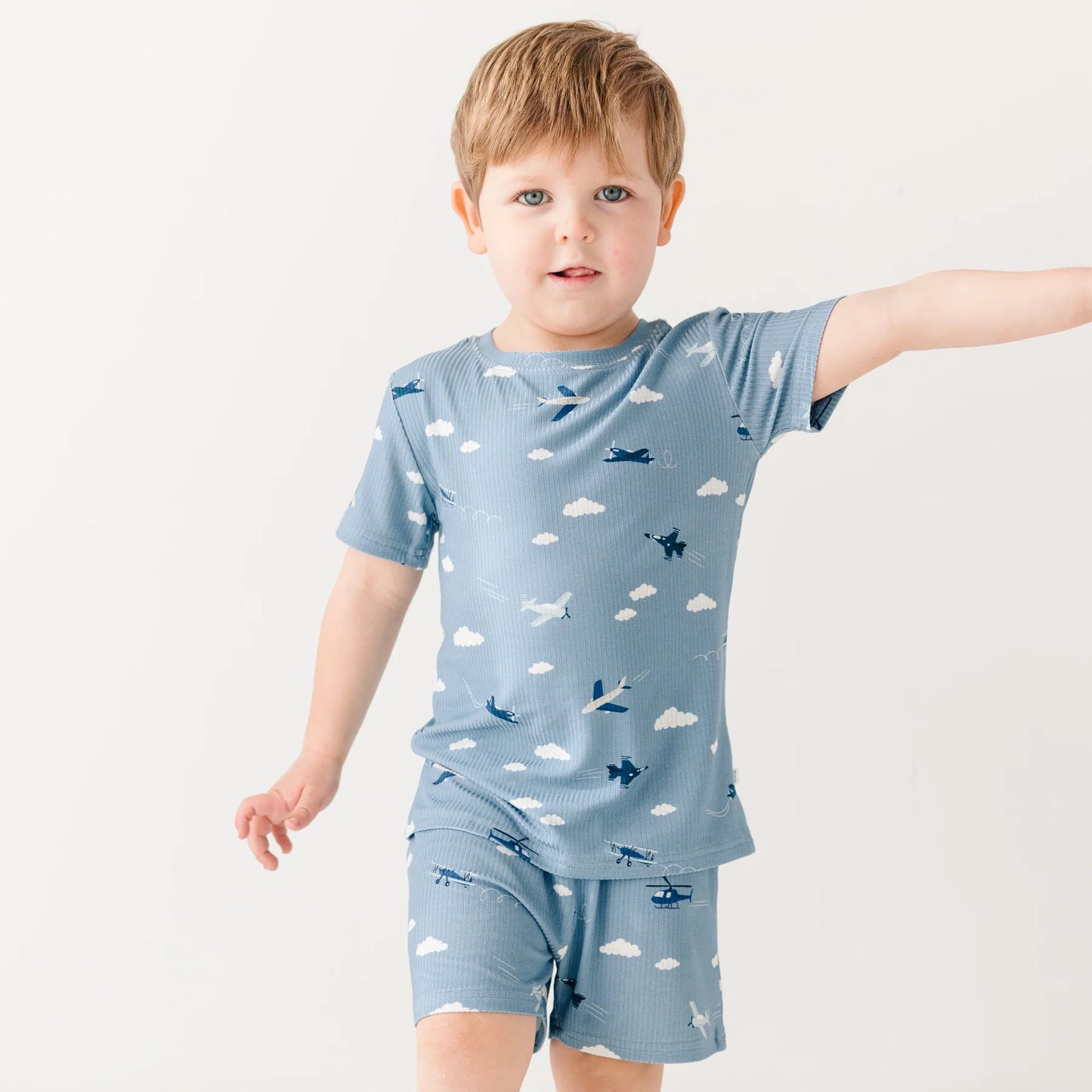 Two-Piece Bamboo Short Set | Brave Little Ones