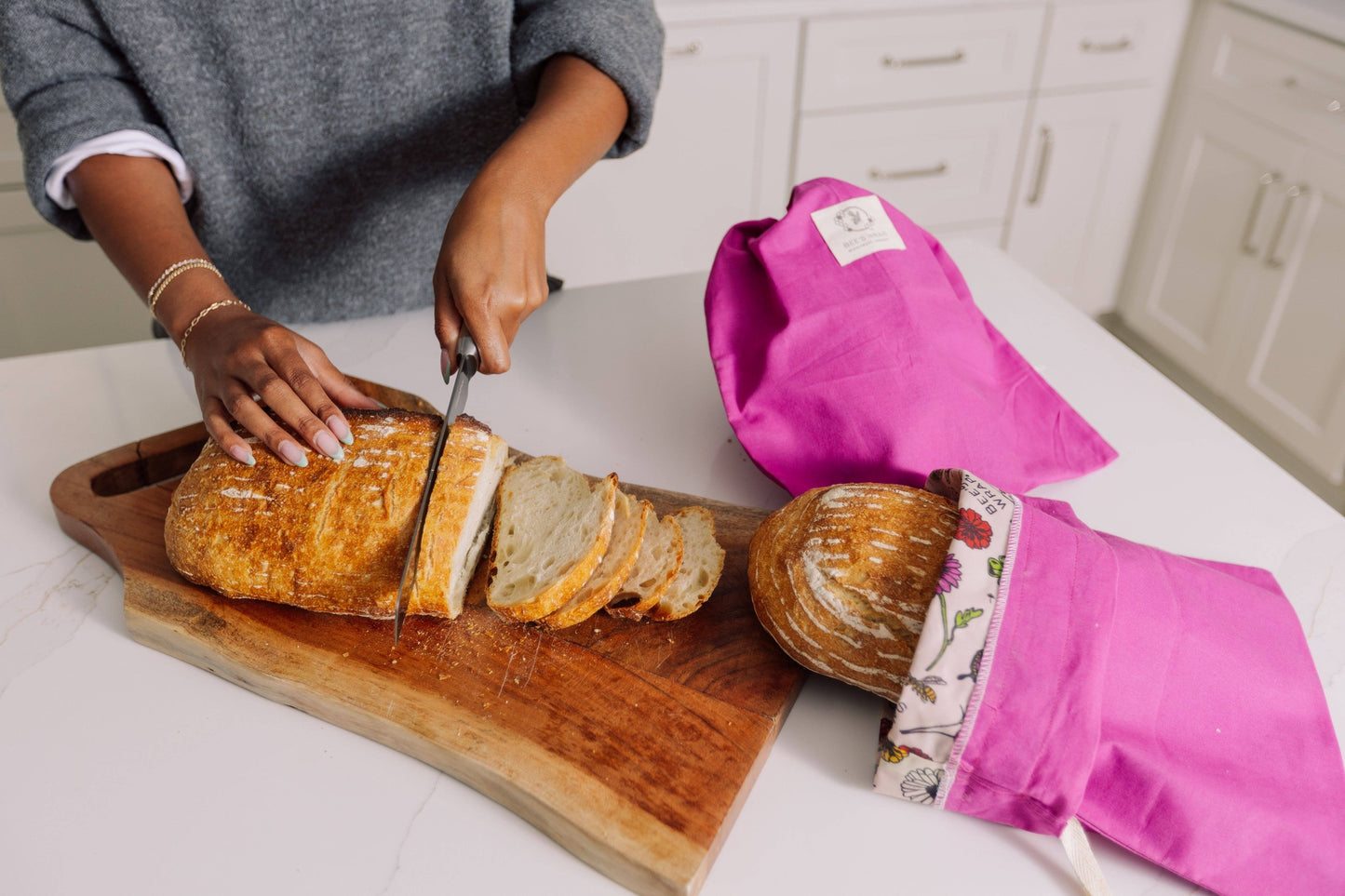 Natural Beeswax Lined Artisan Bread Bag | Bee's Wrap