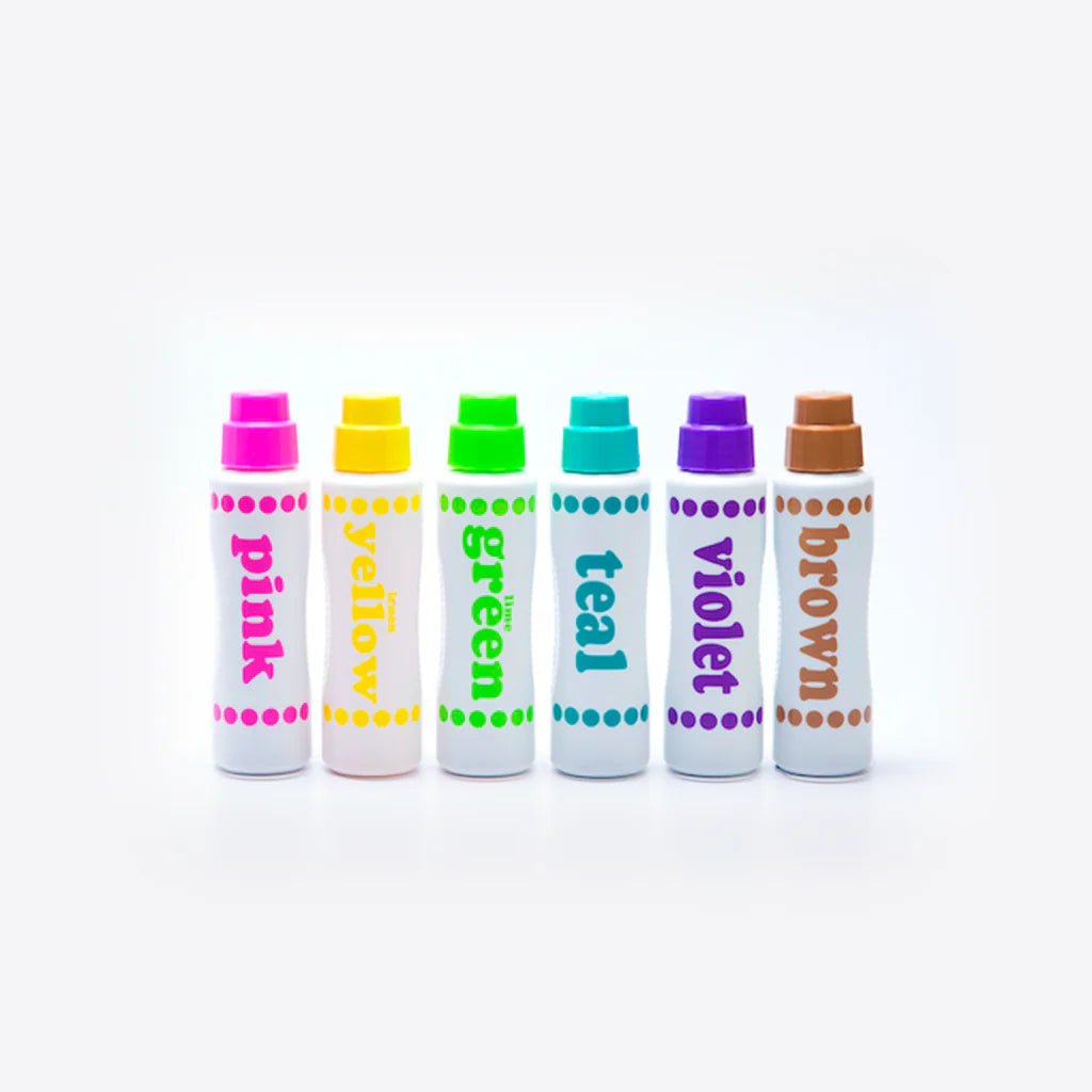 6 Pack Brilliant Dot Markers | Do·A·Dot Art