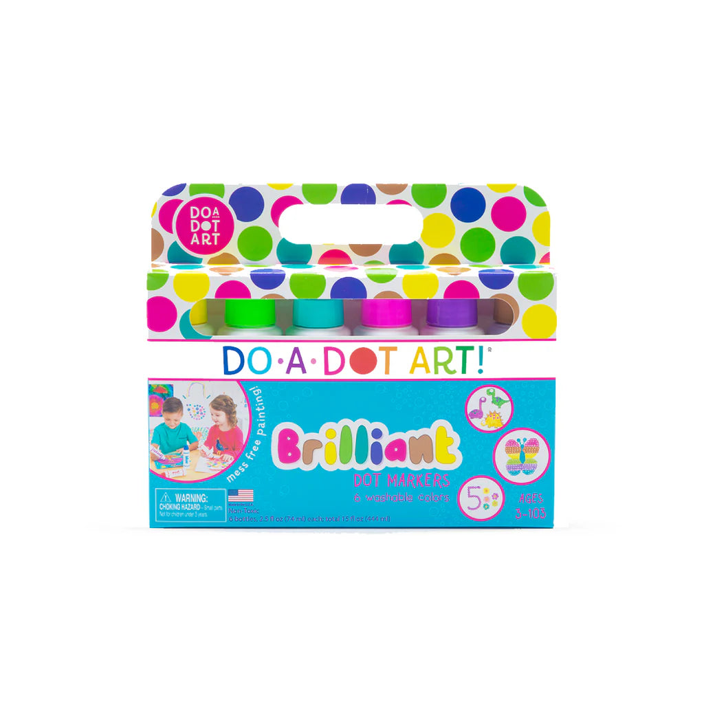 6 Pack Brilliant Dot Markers | Do·A·Dot Art
