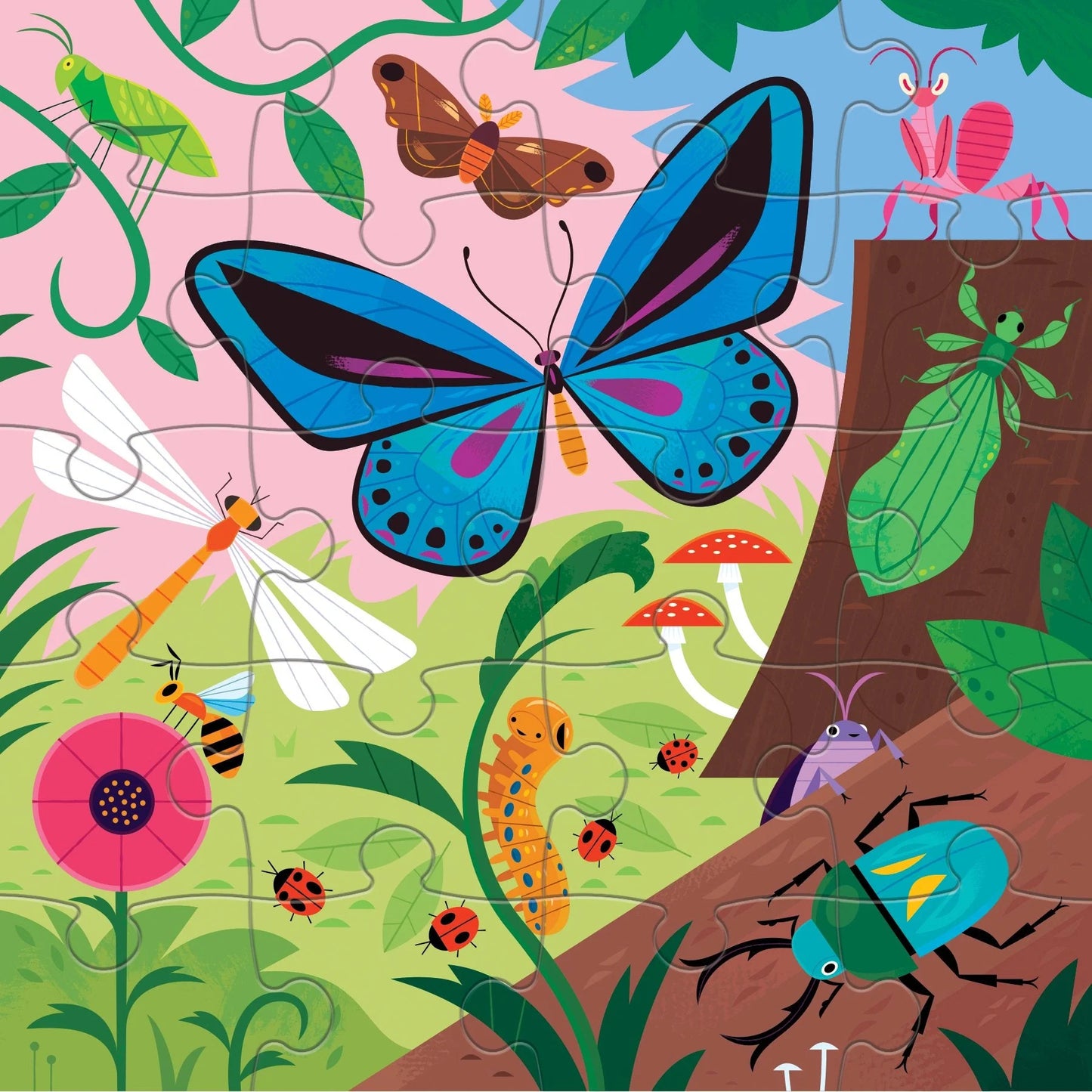 Bugs & Birds Magnetic Puzzle | Chronicle Books