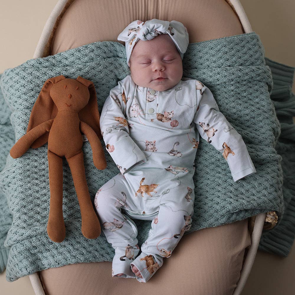 Kittens Organic Growsuit | Snuggle Hunny
