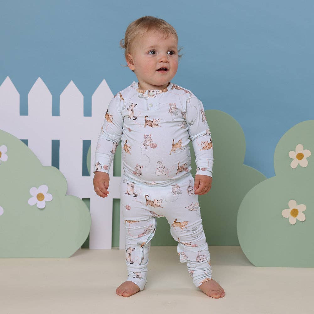Kittens Organic Growsuit | Snuggle Hunny