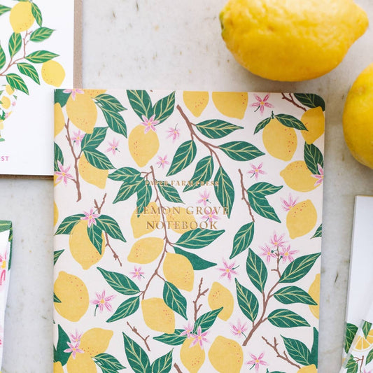 Lemon Grove Stitched Notebook | Paper Farm Press